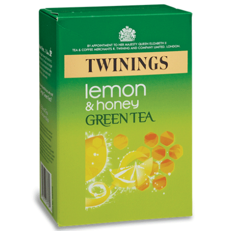 Twinings Lemon Honey Green Tea 25 Teabags from SuperMart.ae