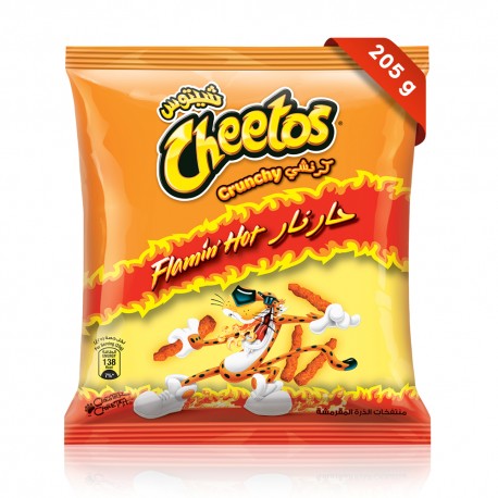Cheetos Crunchy Flamin Hot 205G