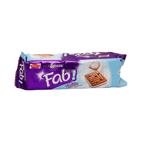 Parle Hide Seek Fab Vanilla 112g