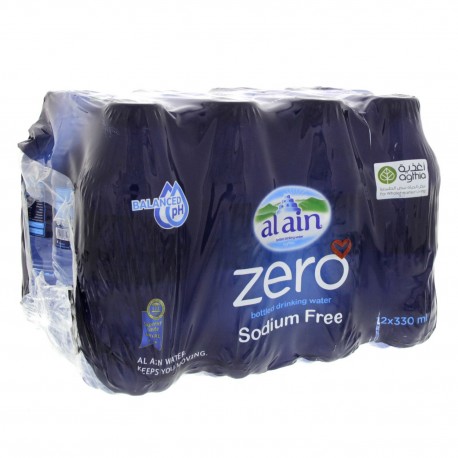 Al Ain Zero Sodium Water 12x330ml