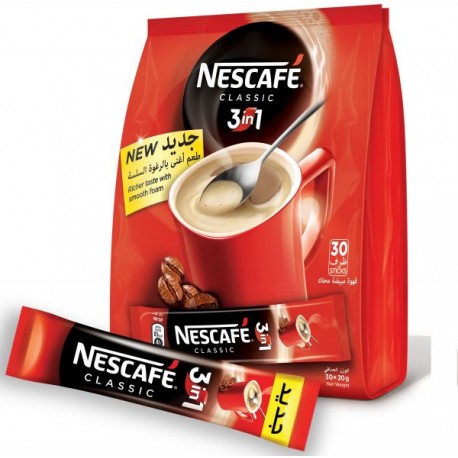 Nescafe 3in1 Classic Coffee Sticks...