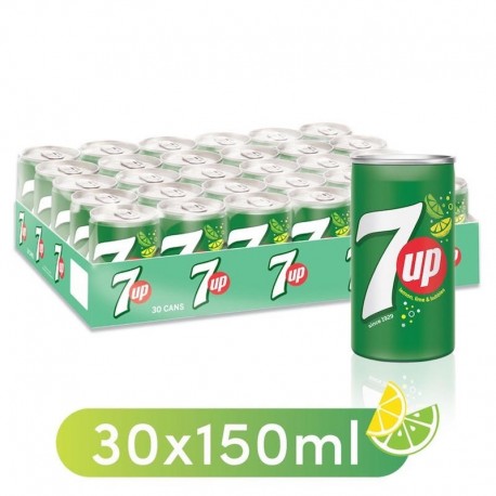 7up Regular Mini Cans 30X150ml
