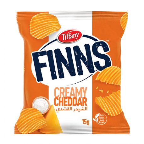 Tiffany Crinkled cheese Potato Chips 15g