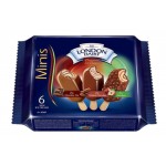 London Dairy Minis Choc Trio+Hazelnut+B.Chocolate 6 X60 ml