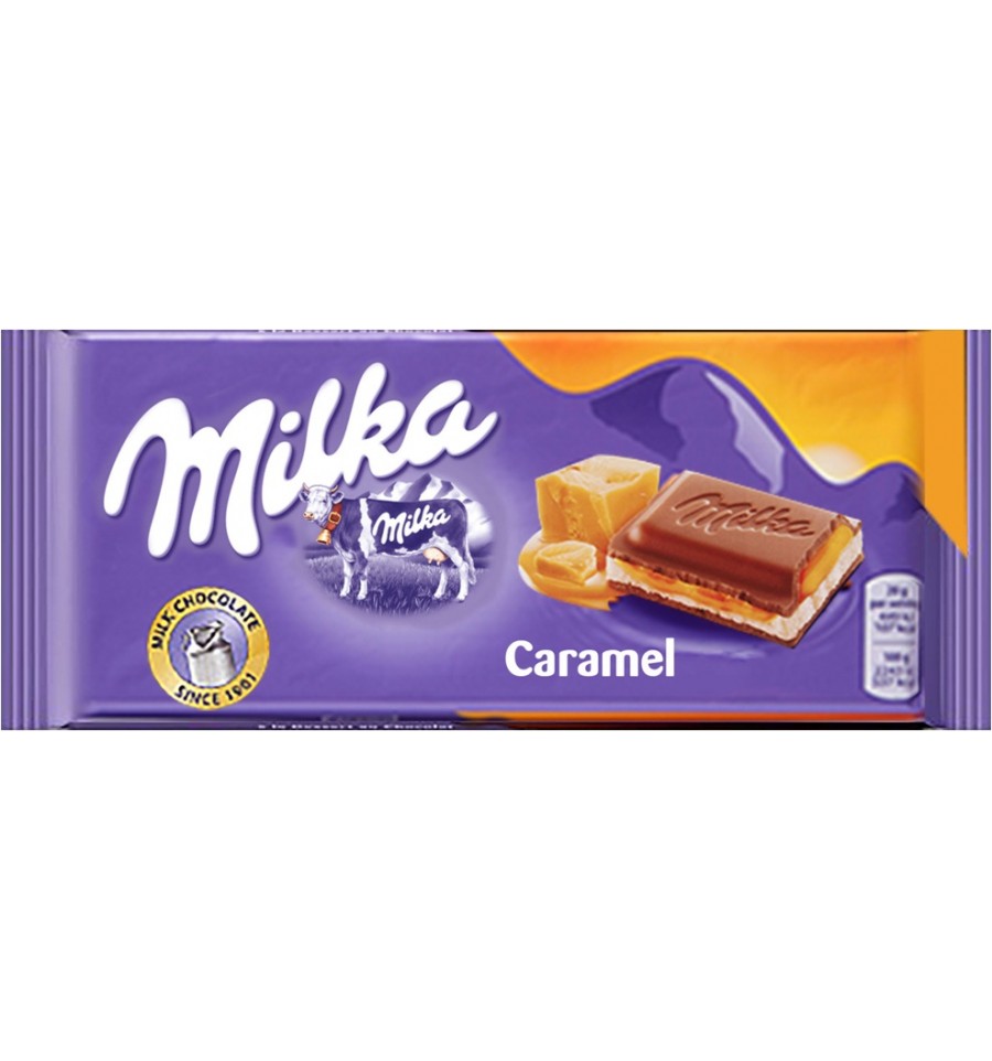 Milka со сгущенкой