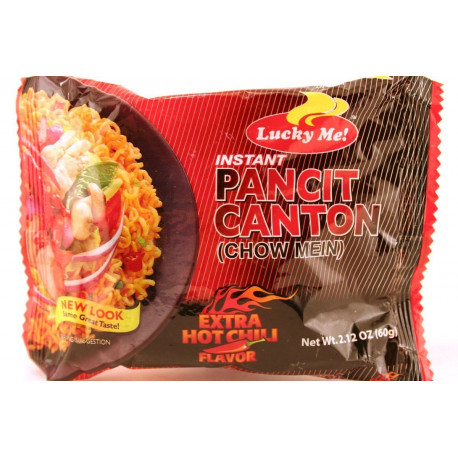 Lucky Me Pancit Hot Chili Flavour 60g