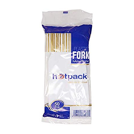 Hotpack Plastic fork 50 Pieces