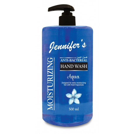 Jennifer's Hand Wash Aqua 500ml