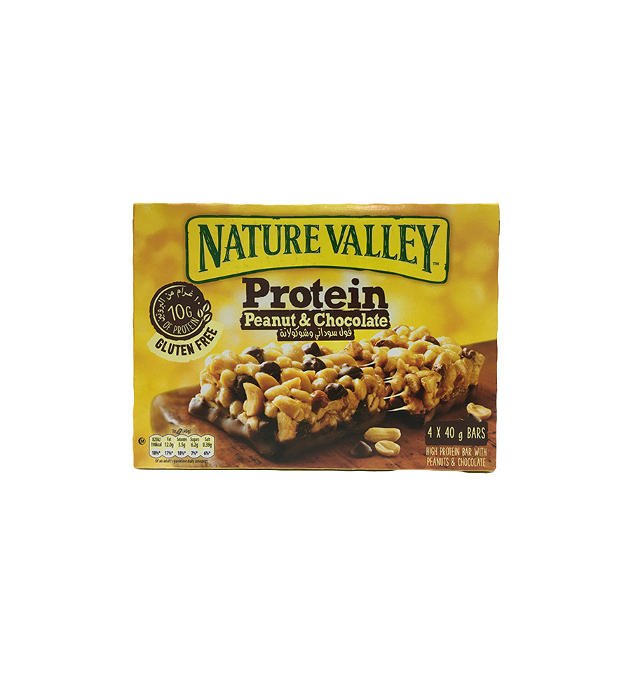 Nature Valley Protein Bars Peanut&chocolate Gluten Free ...