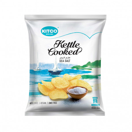 Kettle Cooked Sea Salt Chips 40g