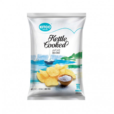 Kettle Cooked Sea Salt Chips 150g