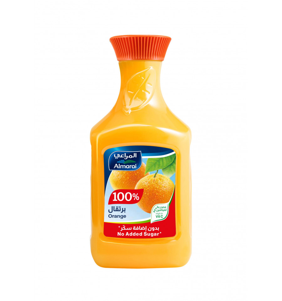 Almarai Premium Orange Juice No Sugar Added 1.5L from SuperMart.ae