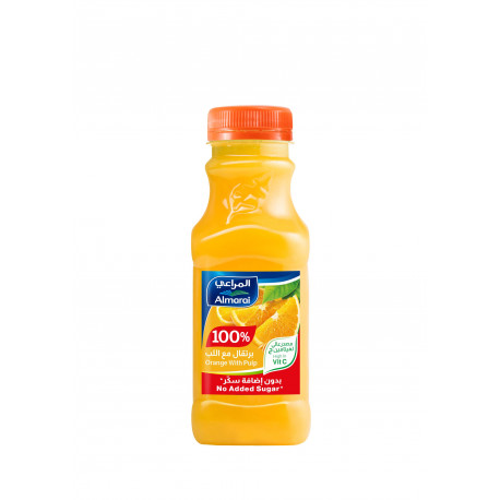 Almarai Juice Orange With Pulp 300ml Nsa