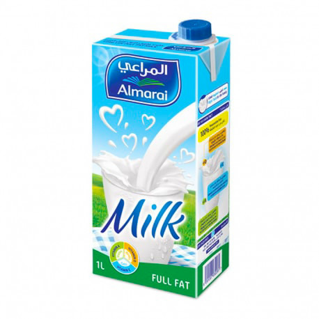 Almarai Milk Long Life Full Fat 1L