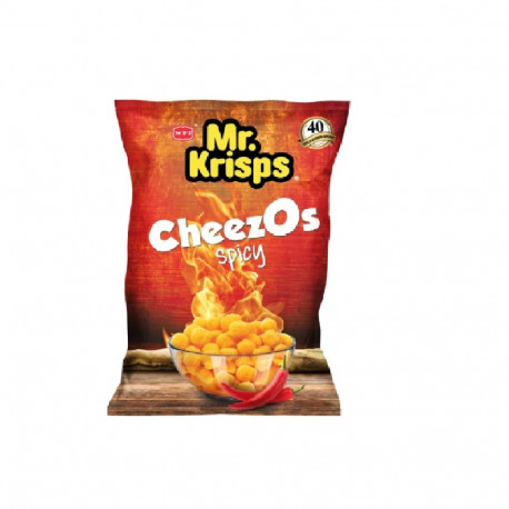 Mr. Krisps Cheezos Flaming Hot Flavor 80g