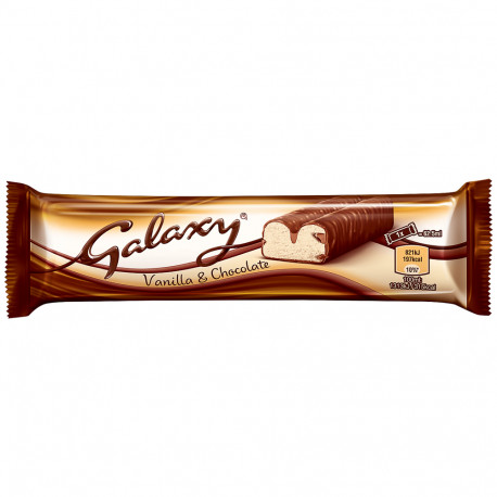Galaxy Vanilla & Chocolate Ice Cream Bar 62.5