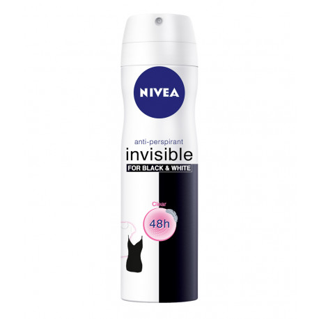 Nivea Invisible for Black & White Deo Spray 150ml