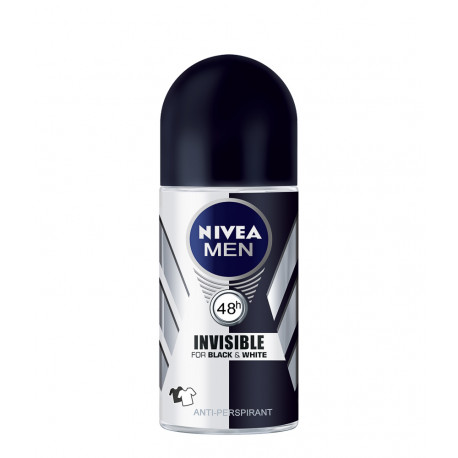 Nivea Men Invisible Black & White Deo Roll on 50ml