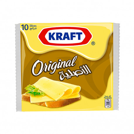 Kraft Original 10 Slices Cheese 180g