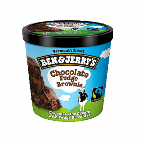Ben & Jerry's Ice Cream Chocolate Fudge Brownie 473ml