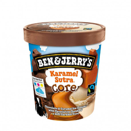Ben & Jerry's Ice Cream Karamel Sutra Core 473ml