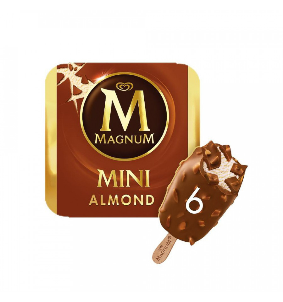 Magnum Mini Almond 6x60ml from SuperMart.ae