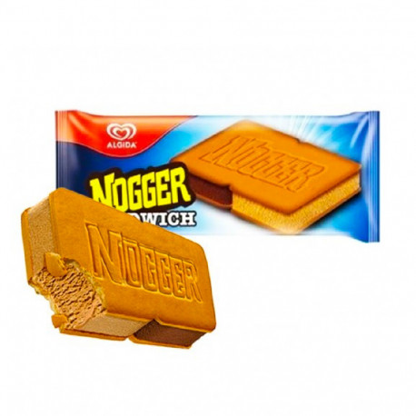 Algida Nogger Sandwich Ice Cream 82g From Supermart Ae