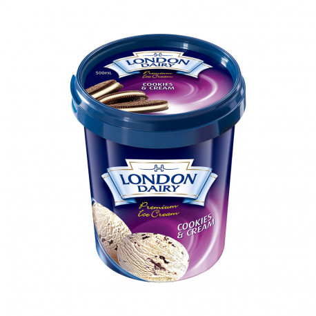 London Dairy Cookies N Cream 500ml