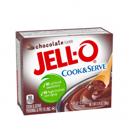 Jell-O Chocolate Instant Pudding & Pie Filling 96g