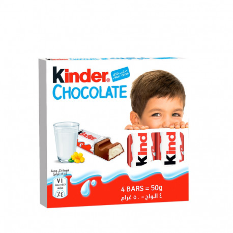Kinder Chocolate 4 bars