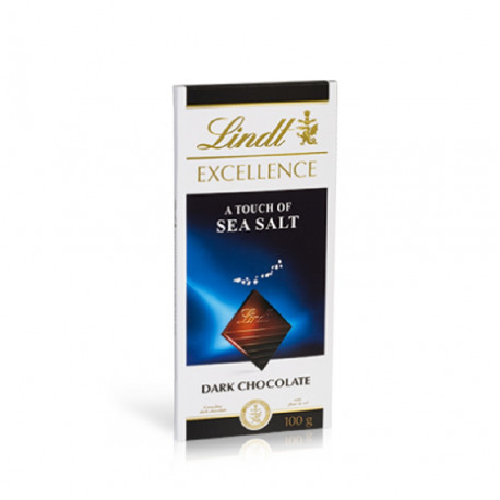 Lindt Excellence a Touch of Sea Salt Dark Chocolate 100g