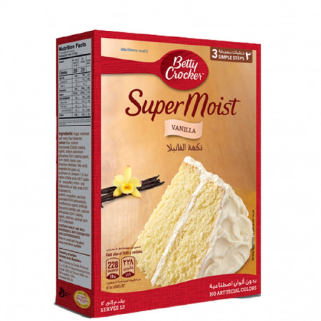 Betty Crocker Super Moist French Vanilla 500g