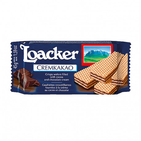 Loacker Cremkakao Crispy Wafer 45g