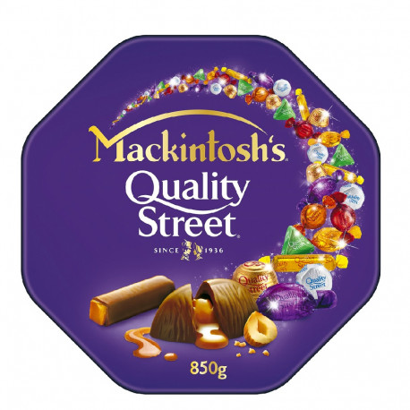 Nestle Mackintosh's Quality Street Assorted Chocolates 850g