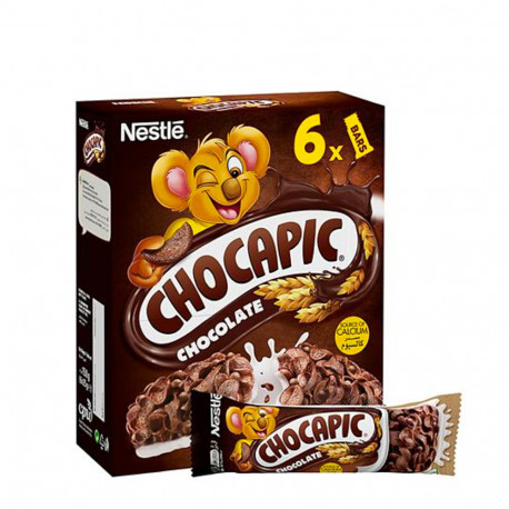 Nestle Chocapic Chocolate Breakfast Cereal Bar 6x25G
