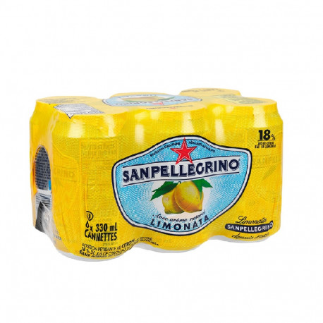 San Pellegrino Sparkling Limonata Juice 6x330ml