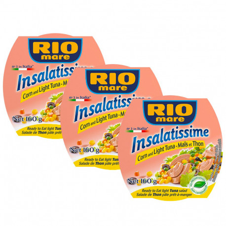 Rio Mare Sala tuna Maize Recipe Value Pack 3x160g