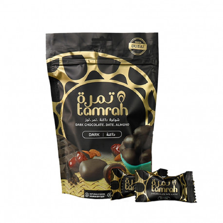 Best Tamrah Dark Chocolate Covered Date With Almond 100g