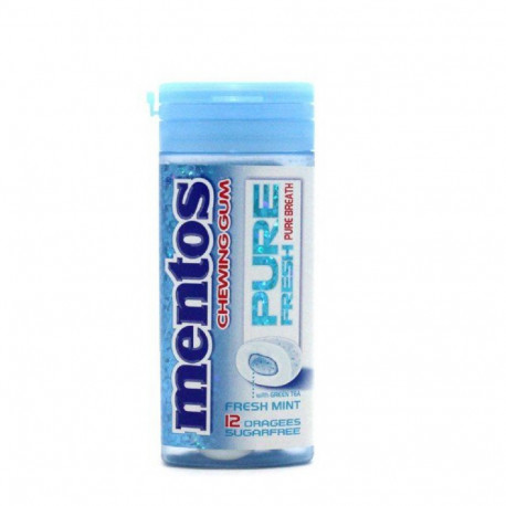 Mentos Chewing Gum Pure Fresh Mint 12...