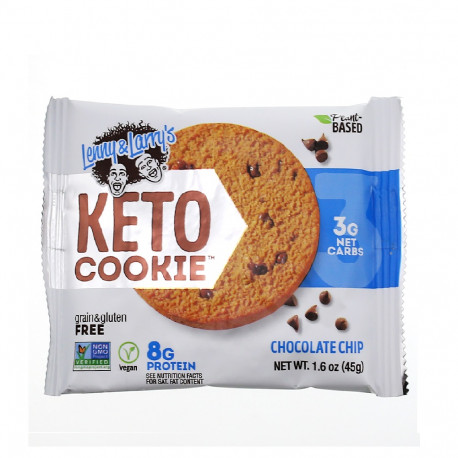 Lenny Larry Keto Cookies Chocolate Chip 45G