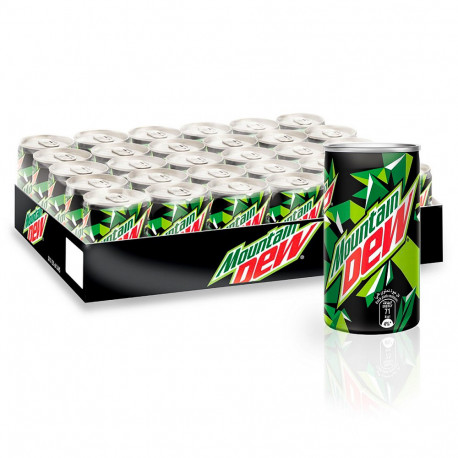 Mountain Dew Carbonated Soft Drink Mini Can 30x155ML