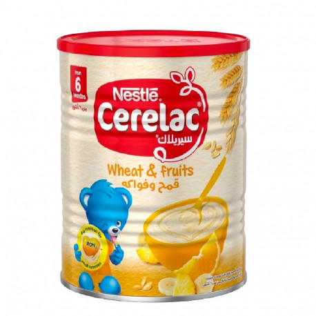 Nestle Cerelac Wheat and Fruit 400G
