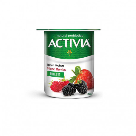 Activia Stirred Yoghurt Mix Berry 120G