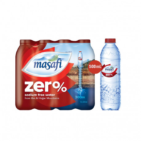 Masafi Zero Water 12x500ML