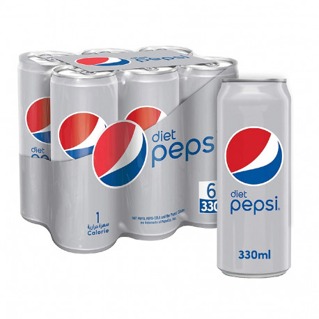 Pepsi Diet 6x330ML