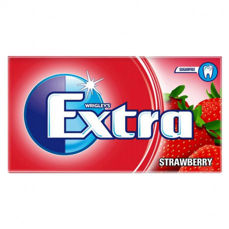 Wrigley's Extra Sugarfree Strawberry Gum