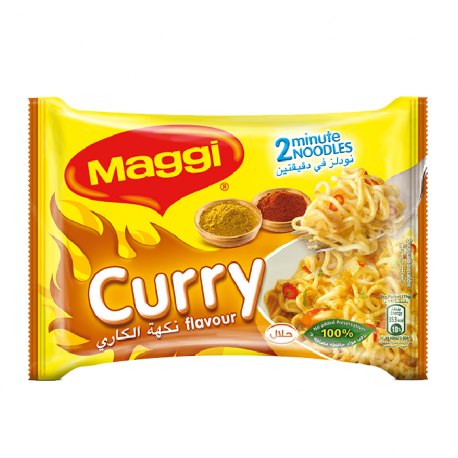 Maggi 2 Minute Curry Flavour Noodles 79G