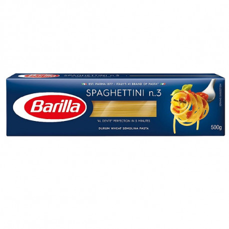 Barilla Spaghettini No.3 500G