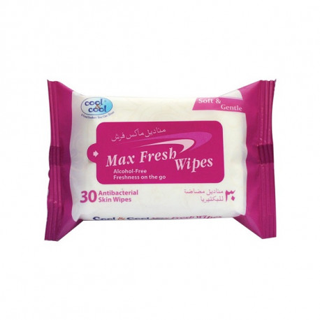 C&C Max Fresh Wipes 30 Antibacterial Skin wipes