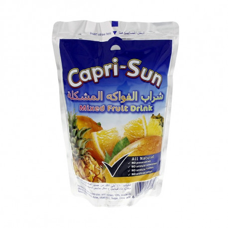 Capri-Sun Mixed Fruit Drink 200ML